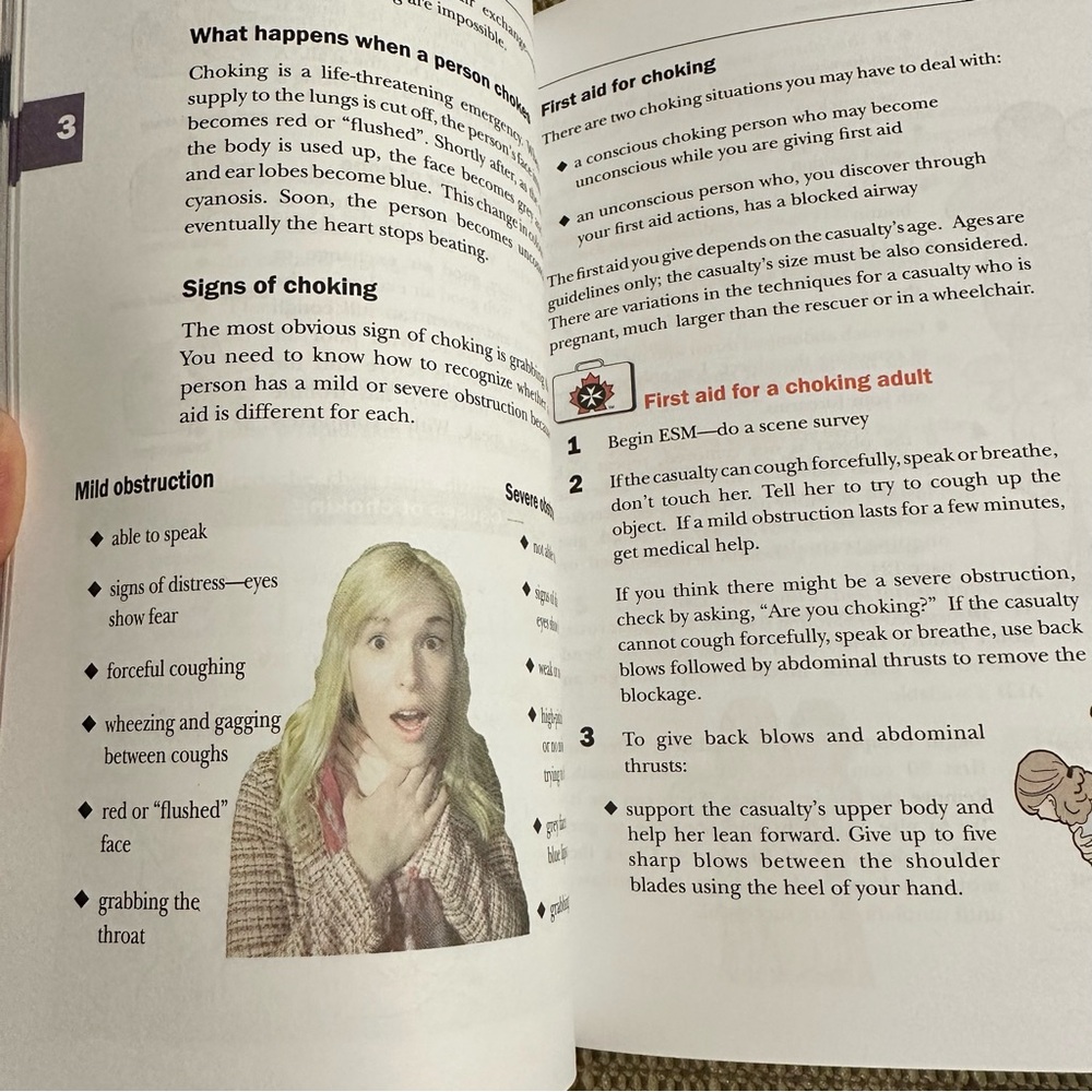 First Aid reference guide book - Picture 8 of 11